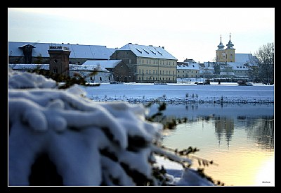 Frozen city