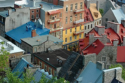 Ville de Quebec Roof Tops