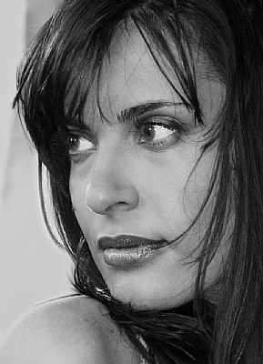 piercing glance