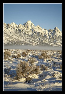 Tetons with Snow