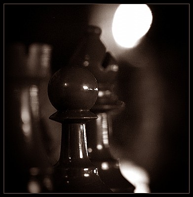 Chess by Candle Light