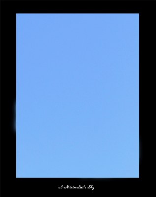 A Minimalist's Sky