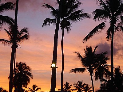 Stuning Sunset in Punta Cana