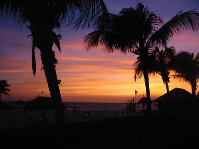 Sunset in Curacao