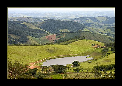 Landscape in Águas de Lindoya