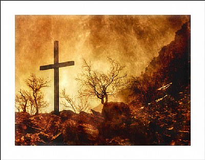 The cross on the mountain