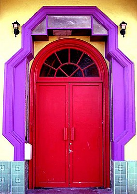 red door