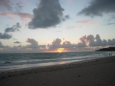 Amazing Sunrise in Punta Cana