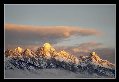 Tetons at Dawn