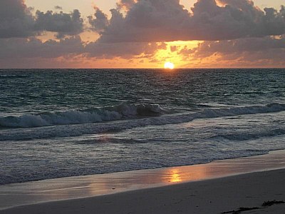 Amazing sunrise in Punta Cana 3