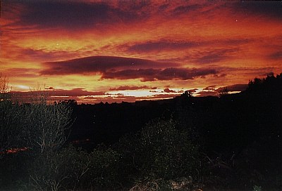 Dawn in Sardinia