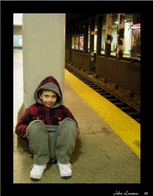 boy in the subway