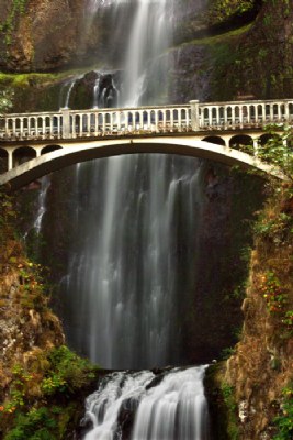Bridge Over Multnomah Falls