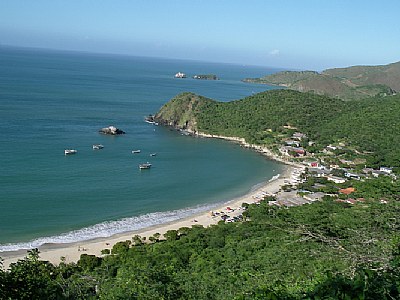 Playa en la Isla de Margarita