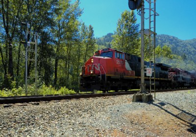 CN Line at Harrison Mills