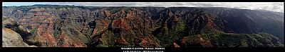 Waimea Canyon Panoramic