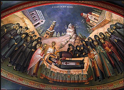 Burial of St. Nektarios