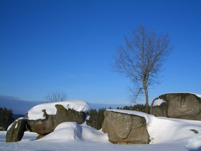 winter on the rocks