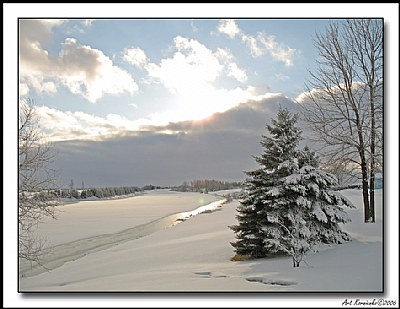 Snow clouds on the way