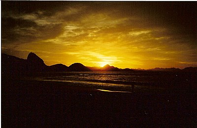 Sunrise in Copacabana