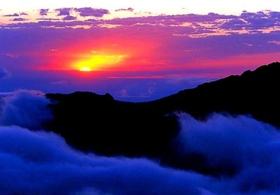 Sunrise Above Clouds