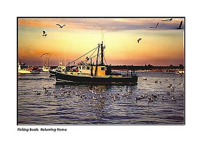 Fishing Fleet Returning Home