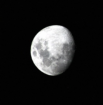Three-Quarter Moon