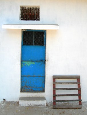 Door In Blue