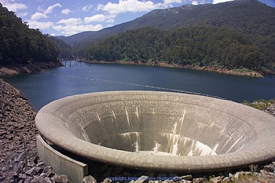 Geehi Dam Overflow  Funnel