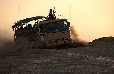 Rolling thru the Desert