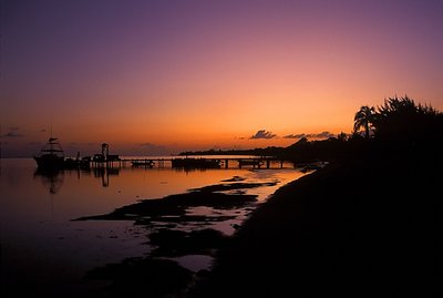 Sunset on Little Cayman