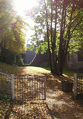 the ruins