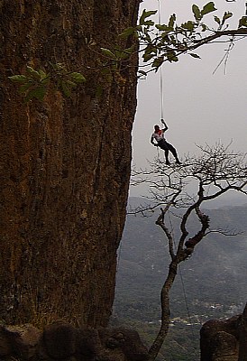 La Puerta del Diablo Rappel