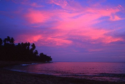 Sunset on La Playa Escalera, Rincon