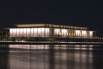 Kennedy Center at night