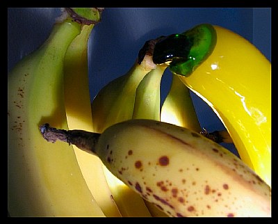 Bananas in Blue