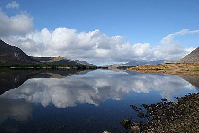 reflecting mountains