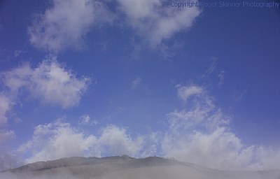 Ramshead Range In Rising Cloud