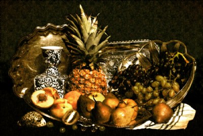 Still Life with Pineapple