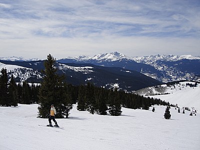 Chad in Vail's Back Bowl