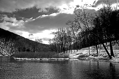 Cold day in the Mountians