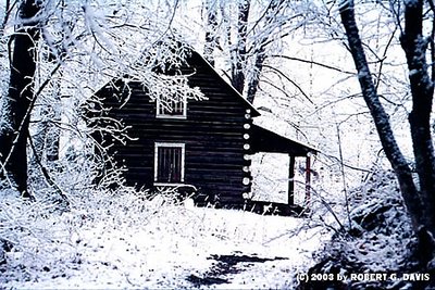 CABIN IN THE SNOW