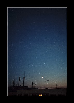 moonrise over her room