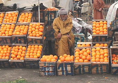 Vendedor de naranjas