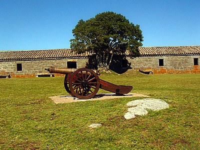 Fortress, Tree & Cannon