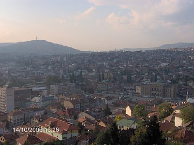 Sarajevo in the day's light