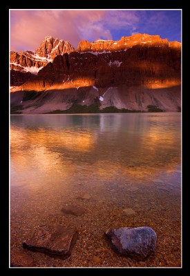 Bow Lake in the Morning