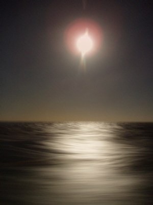 Moon Over The Atlantic