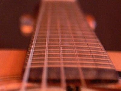 my guitar out of focus