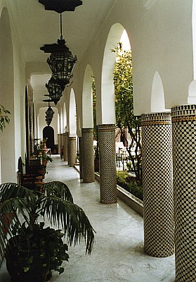 Interior de hotel "Dar Donab"